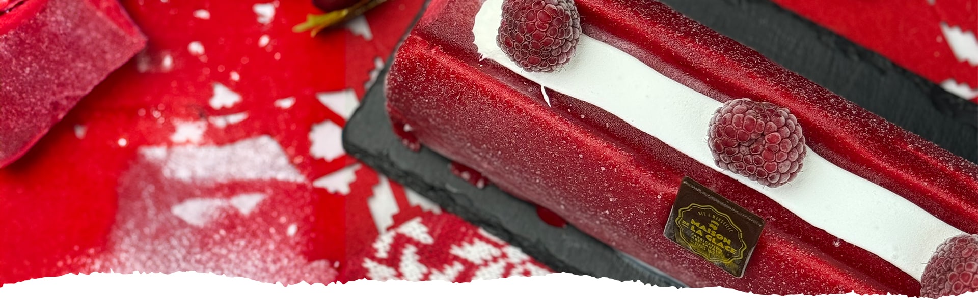 Bûches slider Maison de la Glace