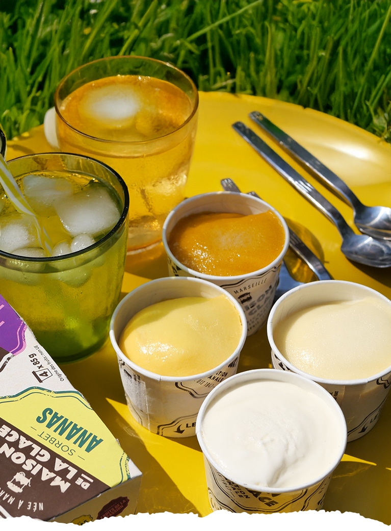 Collections Maison de la Glace - Slider mobile