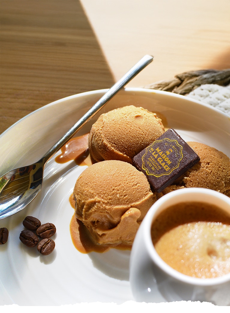 Glace Maison de la Glace - Slider mobile